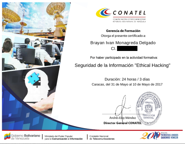 Seguridad de la Información · Ethical Hacking