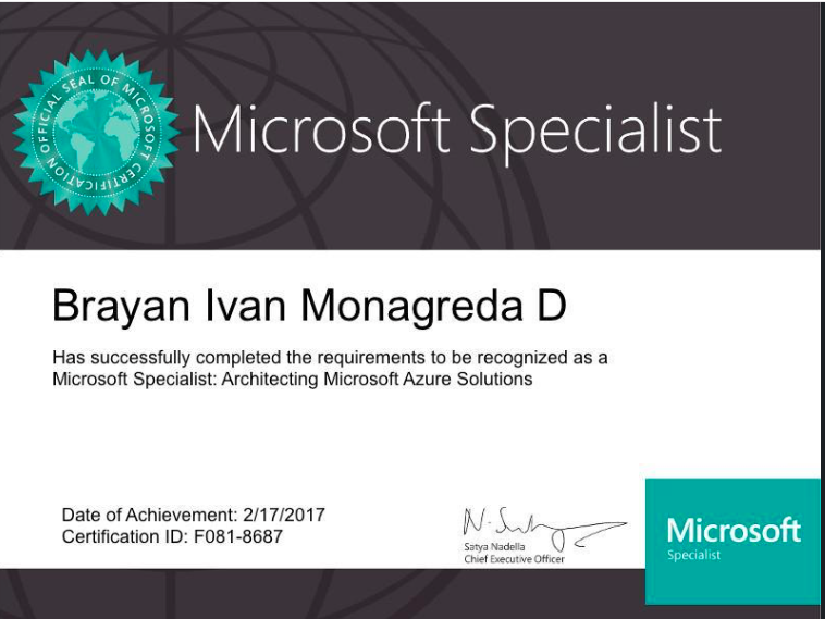 Architecting Microsoft Azure Solutions